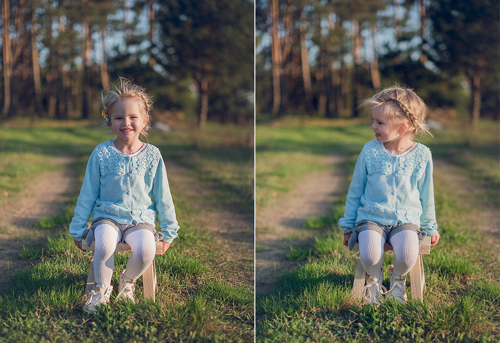 Sesja rodzinna w plenerze pod Warszawą Konstancin Piaseczno Komorów radosna emocjonalna fotografia