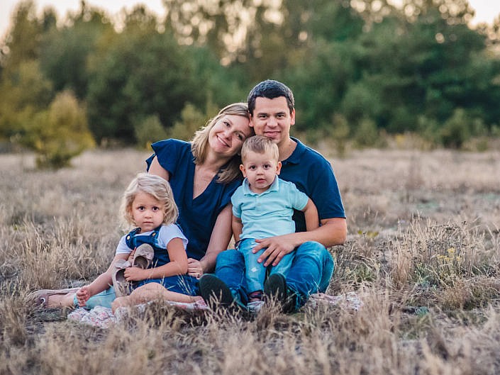 Ania, Szymon, Zosia i Tymek
