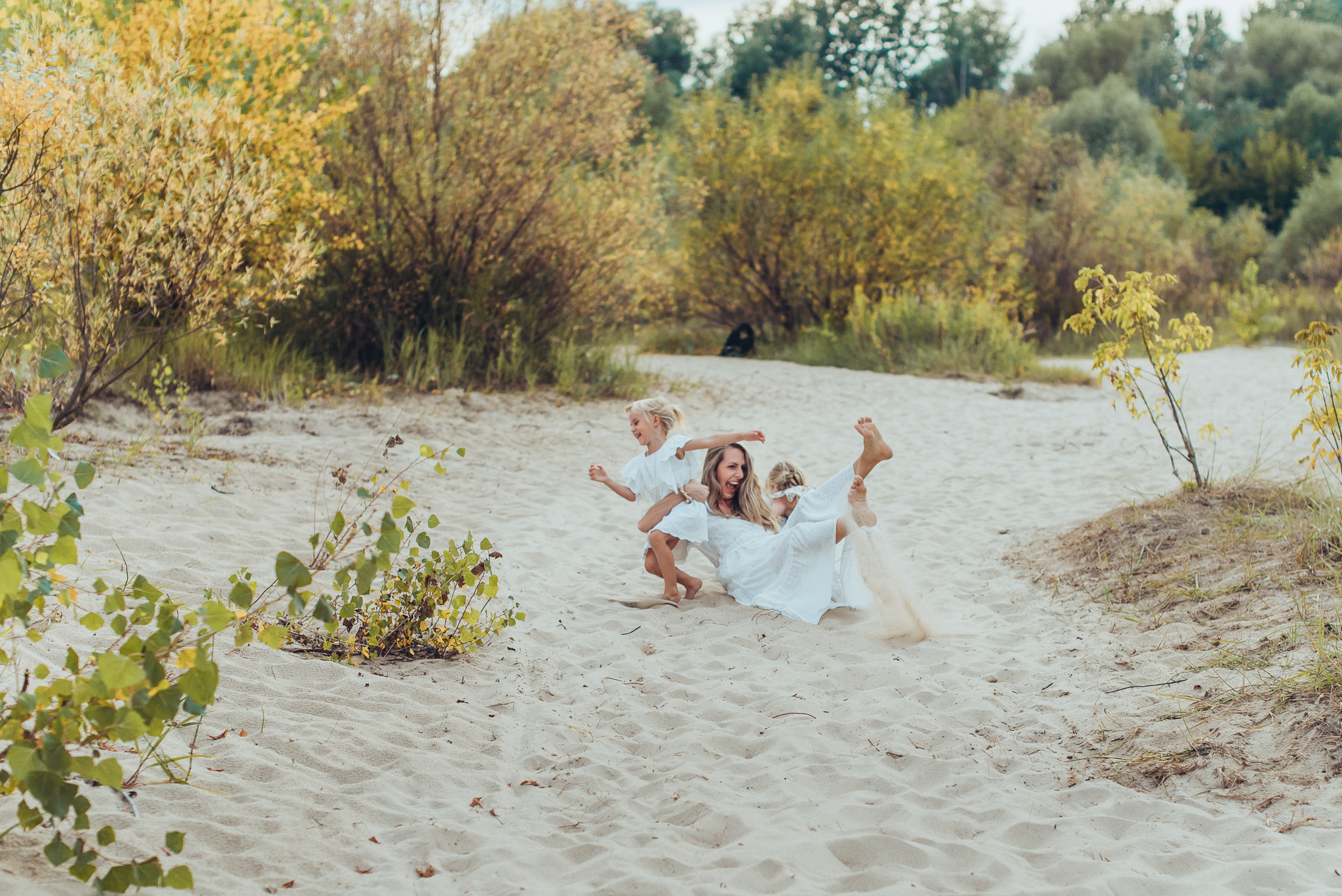 sesja rodzinna na plaży warszawa