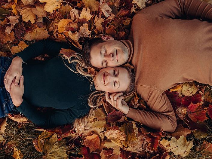 Ania i Łukasz - sesja jesienna